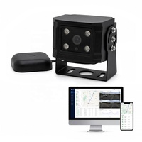 Caméra 4G AI BSD 1080P avec détection d'angle mort, suivi GPS, carte SIM et surveillance à distance en direct pour la sécurité des flottes de camions