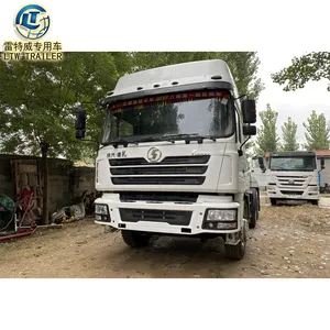 رأس جرار شمان f3000 مستعملة, 6x4 ، محرك اليد اليسرى ، شاحنة ، ديزل ، الطاقة 380hp ، محرك Prime ، نصف شاحنة جرار ، صادرات