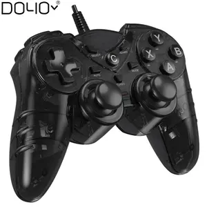 Wired USB Steam Gamepad Joystick Dual Vibration Feedback Turbo Trigger Game Controller for PC PS3