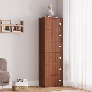 Armoire de rangement simple du sol au plafond moderne minimaliste, économique avec <span class=keywords><strong>treillis</strong></span> d'armoire à grille combinée de porte - Product Image 1