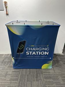 Table de recharge sans fil portable rétroéclairée à succès REX ZAG ARC avec personnalisation de la marque, station de recharge de téléphone portable pour exposition - Product Image 5