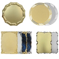 Plaques métalliques gaufrées en stock, médailles en aluminium et accessoires métalliques personnalisés avec impression UV pour accessoires de plaques en bois