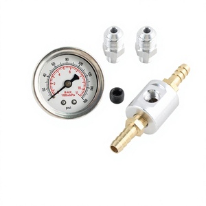 Manómetro Universal de Presión de Combustible para Automóviles, 0-160 Psi, con Adaptador en T de 1/8 NPT para Honda, Acura, Mitsubishi - Product Image 5