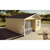 Maison préfabriquée, structure en acier, maison préfabriquée, plans et conceptions de maisons préfabriquées, 1 kit, 1 chambre