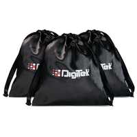 Pochette en satin doux recyclable de haute qualité avec cordon de serrage, sac de rangement anti-plis pour perruques, vêtements de nuit, vêtements, emballage cadeau promotionnel