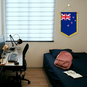 Mini Banderas de Coche de 20x30cm de Nueva Zelanda, Decoración de Pared, Accesorios de Exhibición, Pequeños Adornos para Colgar - Product Image 3