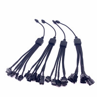 Angitu 3/4Pin 1 إلى 1/2/3/4/5xSM إلى RGB 3Pin 4Pin شريط LED ، لوحة الأم محول التحكم في الضوء
