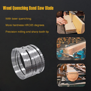 Lama per Sega a Nastro OEM per Lavorazione del Legno, Lama Affilata con Punta Temprata per Taglio di Precisione - Product Image 2