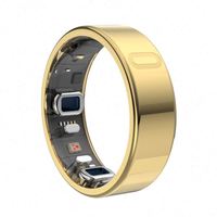Bague connectée de santé la mieux notée avec examen physique rapide en un clic, moniteur de sommeil et de fréquence cardiaque pour la santé à domicile et le sport