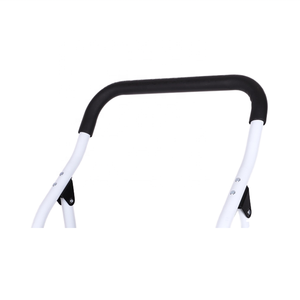 Mới nhất mốt trắng 2-Tread ống thép footstool Thang trượt bằng chứng đệm tay vịn 330lb CE phê duyệt cho siêu thị cầu thang sử dụng - Product Image 3