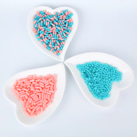 Capsules de gélatine vides bleues et roses à haute capacité de remplissage pour poudres, capsules de gélatine dures vides avec échantillon gratuit – Prix usine