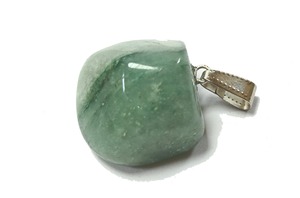 Green Aventurine <b>Stone</b> Pendant Tumbled Crystal Pebble Gemstone Necklace for Healing Wholesale Supplier - Product Image 4