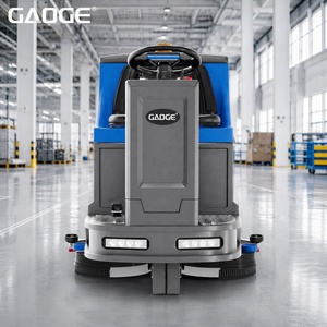 Autolaveuse commerciale GAOGE F860 à batterie, autoportée, avec balai de 1080 mm pour centre logistique - Product Image 1
