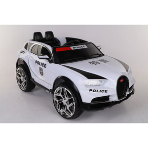 Coche de policía eléctrico para niños, juguete montable de 12V recargable para niños de 2 a 4 años - Product Image 5