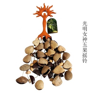 Instrumento de percusión natural, agitadores de sonido natural para collar de semillas de espíritu de bosque, instrumento de curación de sonido - Product Image 2