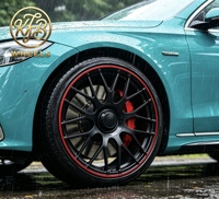 KFB 20x8.5 20x9.5 PCD 5x108 Hafif Dövme Alaşım Jantlar CNC İşlemeli Jantlar Dinamik Yol Tutuş Performansı için