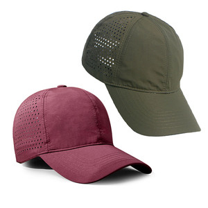 Mũ bóng chày thể thao nhanh khô, thoáng khí, chất liệu da lộn, kiểu dáng trucker dành cho nam và nữ, có lỗ đục laser. - Product Image 4