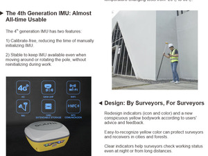 Receptor <span class=keywords><strong>GPS</strong></span> DGPS GNSS <span class=keywords><strong>G4</strong></span> SOUTH RTK con Clasificación IP67, Temperatura de Operación de -30~65°C, 4G/5G/WiFi para Equipos de Topografía, Base RTK Rover - Product Image 5