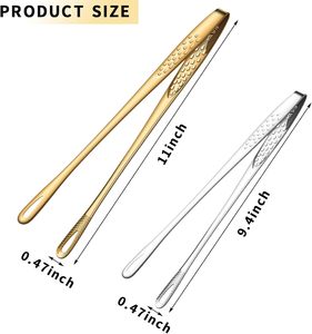 Tragbare 201 Edelstahl BBQ Grill zange Koreanische Grill zange 11 Zoll 9,4 Zoll Brat schaufel Home Outdoor Metall - Product Image 2