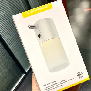 Nuevos dispensadores de jabón de tamaño mini de 310ml, dispensador automático de desinfectante de manos, dispensador de jabón líquido en Stock