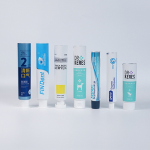 Hot Sale Custom 80g 100g 120g Toothpaste <strong>Tubes</strong> Recyclable HDPE Plastic with Flip or Screw Cap for Cosmetics Labeled Surface - Product Image 1