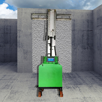 Robot de plâtrage haute puissance pour murs, avec moteur Elevate de 0,75 kW et tension de 48 V pour un travail efficace