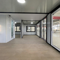 Maison mobile préfabriquée de 20 pieds, prête à l'emploi, 2-3 chambres, maisons modulaires préfabriquées, maison conteneur préfabriquée, mini-maisons avec toilettes