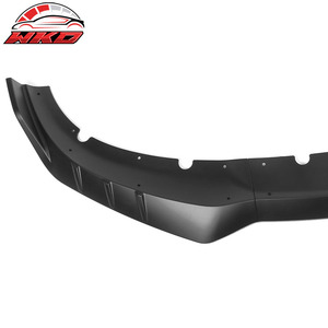 ที่ชาร์จใส่ได้พอดีตัว15-23กันชนหน้าสไตล์ V3ลิปสปอยเลอร์สีดำด้าน ABS 3ชิ้น - Product Image 5