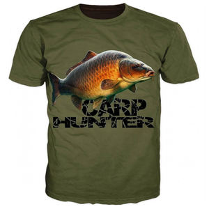 Été Harajuku Carp Fish Print Hommes Femmes T Shirts Casual Breathable Round Neck Short Sleeve Sports Oversized T-shirts Clothing - Product Image 1
