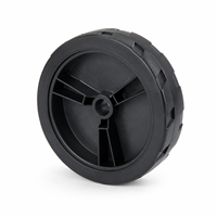 Roue pivotante robuste de 10 pouces en plastique PP anti-rouille non-marquante pour meubles - Vente en gros