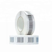 Étiquette souple antivol RF, autocollant EAS, magnétique, imprimable, pour cosmétiques, DINGZHI Dimensions