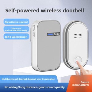 Timbre Inalámbrico para <span class=keywords><strong>Puerta</strong></span> <span class=keywords><strong>de</strong></span> Garaje CHENJJEES LC-06A, Sin Baterías, con Micro-Movimiento, Resistente al Agua, <span class=keywords><strong>de</strong></span> Largo Alcance, Gran Volumen, SOS - Product Image 5