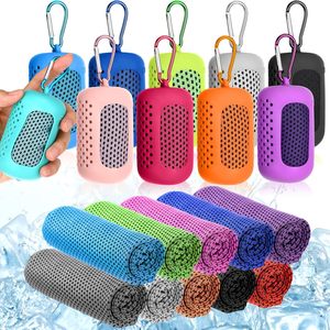 Customized Towel Ice Sports Travel Outdoor Portable Cooling Instant Microfiber Cooling Towel - Product Image 1