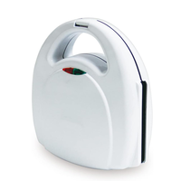 Gaufrier de poisson Taiyaki de nouvelle conception avec plaques antiadhésives, fabricants de sandwichs électriques multifonctionnels à 2 tranches, chauffage rapide de 760W
