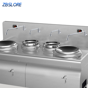 Grifo para Wok Chino de 250 mm, Agua Fría, Sin Palanca, Grifo Oscilante para <span class=keywords><strong>Restaurante</strong></span> - Product Image 2