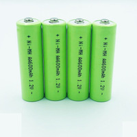 Terbaik 1.2v Ni-MH 2800mah AA baterai isi ulang untuk kamera senter & mainan AA baterai produsen