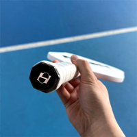 Raquette de pickleball HART PADDOPRO XII en fibre de carbone pressée à chaud, sans bordure, rectangulaire de 16 pouces avec coins arrondis, professionnelle, approuvée par l'USAPA