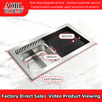 AOBL Table Commerciale Barbecue et Hot Pot Sans Fumée OEM ODM