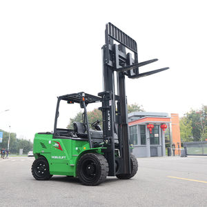 Carretilla elevadora eléctrica contrapesada Noblelift de <span class=keywords><strong>7</strong></span> toneladas con batería de litio de 96V, gran tonelaje de 3 a 6m de altura - Product Image 6