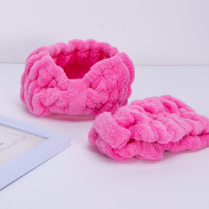 Diadema de moda OEM para spa capilar con lazo, banda para el cabello de color liso para mujer, niña, para lavarse la cara, mascarilla, maquillaje, diadema bonita de belleza - Product Image 6