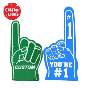 Manos de Espuma EVA para Animar, Mano Gigante de Espuma con Palma Impresa, Dedo de Espuma para Animar con Logotipo Personalizado, Dedo de Espuma Número Uno para Fanáticos - Product Image 3