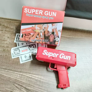 Pistolet à Billets Jouet Argent de Cinéma, Super Pistolet à <span class=keywords><strong>Dollars</strong></span> Américains et <span class=keywords><strong>Euros</strong></span> <span class=keywords><strong>en</strong></span> Papier, Faveurs de Fête pour le Nouvel An, Noël et le Nouvel An Chinois - Product Image 1