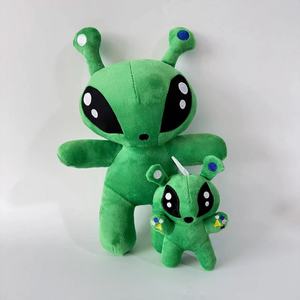 Muñeco de peluche alienígena verde, almohada de criatura suave para el hogar, decoración de la habitación de los niños, regalo para fanáticos de la animación y muñeco <span class=keywords><strong>Toy</strong></span> <span class=keywords><strong>Story</strong></span> Alien - Product Image 5