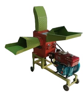 Hacheuse à paille à essence, machine à pétrir le maïs, le blé, les tiges, aliments pour animaux, hacheuse à foin, mini hacheuse à paille - Product Image 3