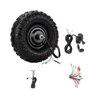 Motor Gerobak Dorong Listrik 14.5 Inci Kecepatan Rendah Torsi Tinggi DC Brushless Geared Drive 350W/500W Efisiensi IE3 Kipas Peralatan Rumah Tangga