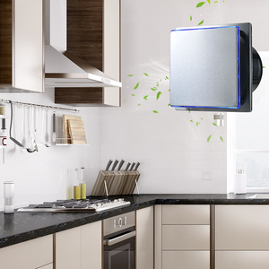 Extractor de Aire Silencioso para Baño, Montado en la Pared, con Luz LED y Sensor PIR - Product Image 4