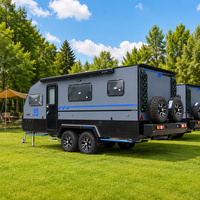CAMPTRL Remorque de camping durable pour aventures tout-terrain, camping en expédition, caravane, camping-car, VR