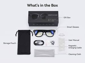Lunettes intelligentes M01 Pro, photographie 8MP, appels Bluetooth, traduction IA en temps réel, enregistrement vidéo 1080P avec stabilisation EIS - Product Image 5