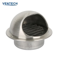 Grille de ventilation en aluminium pour CVC, cache de ventilation en acier inoxydable, volet d'évacuation d'air, volets météo pour la ventilation