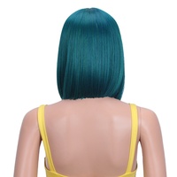 Perruque synthétique à lacet, perruques synthétiques, marque privée, tresse courte, fibre pixie, pas cher, fabrication entièrement mécanique, cheveux crépus, dentelle pour femmes